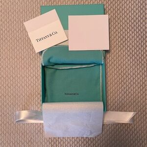 Tiffany & Co. Presentation Box and Dust Cover (New With Tags)